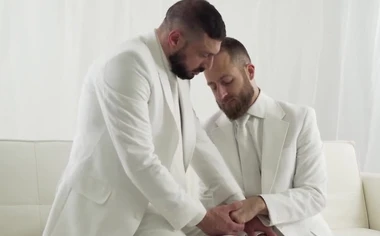 Hunky Mormon Elders Engage In Wild, Divine Bareback Pounding In A Sacred, Erotic Session