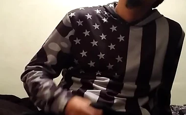 SEDUCTIVE MAN WITH HUGE COCK PEEKING OUT OF HIM