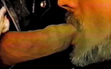 Horny vintage jock sucks off strangers big cock deepthroat