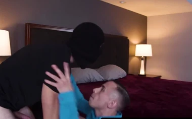 Scott Finn and Greyson Lane in a raw bareback sex adventure