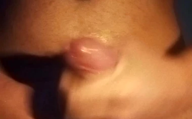 Chubby young guy masturbating