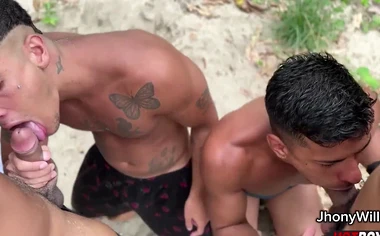 ORGY ON THE BEACH PART 2