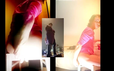 This flick is a long music video with the music turned down so that the viewer can hear my panting