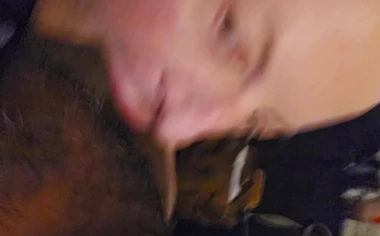 Sucking BBC in cheap motel