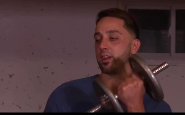 Andrew's longing for a big dude's cock fulfilled in a wild fuck