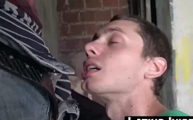 Uber - Sensual guy Uber became a slave to intense ass pounding from two ho