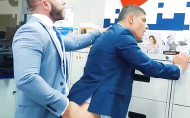 Hottie Bastian Karim took a wild ass pounding by bearded Diego Reyes
